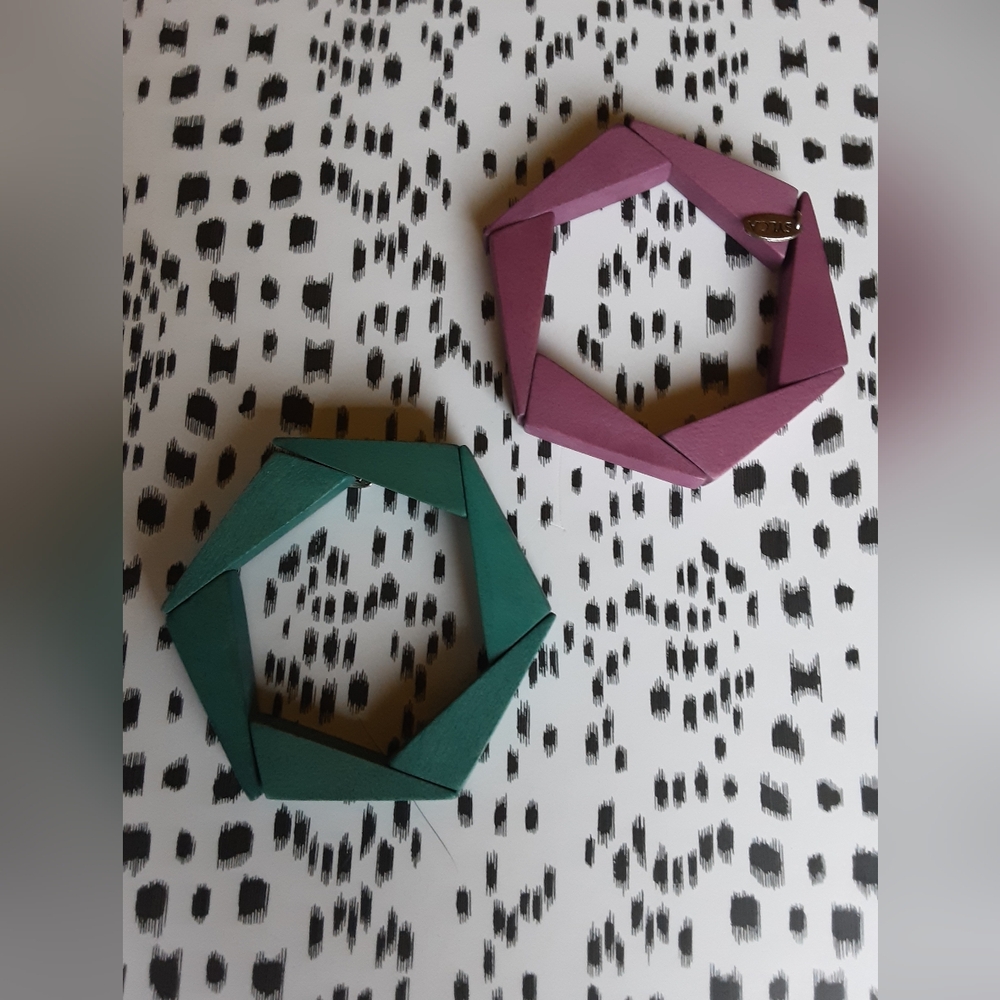 SYLCA Wooden Articulated Bracelets